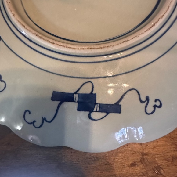 Antique Victoria Ware Ironstone Japanese Imari Style Platter, 14.25” - Picture 8 of 12